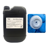 Photopolymère rigide standard de la résine 355nm rigide universelle pour la résine photopolymérisable par lumière blanche d'usage universel d'imprimante de SLA 3D
