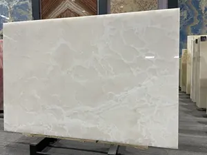 Preço de mármore onix branco neve natural qualidade superior