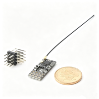 Récepteur PWM 4 canaux 2,4 GHz JHEMCU FS2A-4CH AFHDS 2A Mini RX pour émetteur Flysky FS-i6 I6X I6S, pièces pour avion RC à aile fixe micro