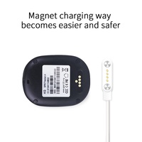 V45 Mini Rastreador GPS Portátil 4G GSM para Niños y Ancianos, Resistente al Agua IP67, Llamada Bidireccional, Botón SOS, 1 Año de Garantía
