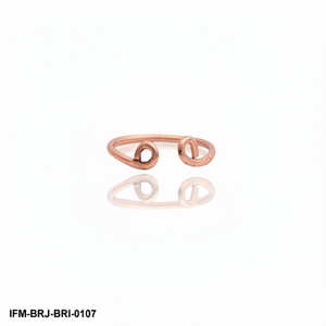 Solid Brass <b>Ring</b> Minimalist Gold Tone Band Handcrafted <b>Statement</b> Jewelry for Women - Product Image 1