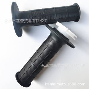 Large Handlebar Grips 22mm Single Throttle Cable Throttle Core <b>Off</b>-<b>Road</b> <b>Motorcycle</b> Scooter - Product Image 1