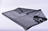 Sacs Poubelles en Plastique Écologiques Robustes, Sacs à Bretelles Bleus et Blancs, Toutes Tailles, Petites Étoiles – Prix d'Usine en Gros OEM ODM