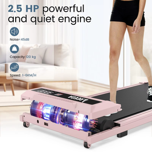 Caminadora <span class=keywords><strong>3</strong></span> en 1 con Certificación CE RoHS, 2.5HP con 2 Niveles de Inclinación, Plataforma para Caminar y Trotar para el Hogar y la Oficina, Venta al por Mayor Directa de Fábrica - Product Image 4