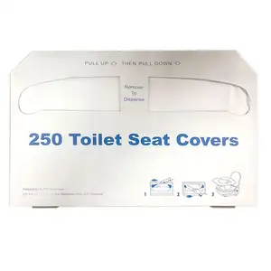 Eco Friendly carta intelligente usa e getta facile uso coprisedile wc per bagno pubblico