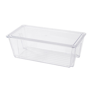 Dongao Kitchen Refrigerator Storage Box Rectangle Plastic Lid Food Grade Fridge Organizer - Product Image 2