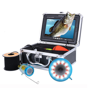 F01B Portable sous-marin détecteur <span class=keywords><strong>de</strong></span> poisson caméra vidéo 1000TVL 12 blanc 12 infrarouge 30M visuel 7 "moniteur pour la pêche au lac <span class=keywords><strong>de</strong></span> glace - Product Image 1