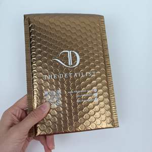 थोक अनुकूलित इको अनुकूल अनुकूलित लोगो लिफाफा बायोडिग्रेडेबल नरम पड पॉली मोटी सोने धातु बुलबुला मेलर - Product Image 2