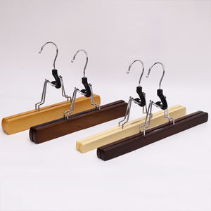Fabricante Pantalones de madera Falda Abrazadera Perchas Extensión de cabello Percha Peluca Percha - Product Image 4