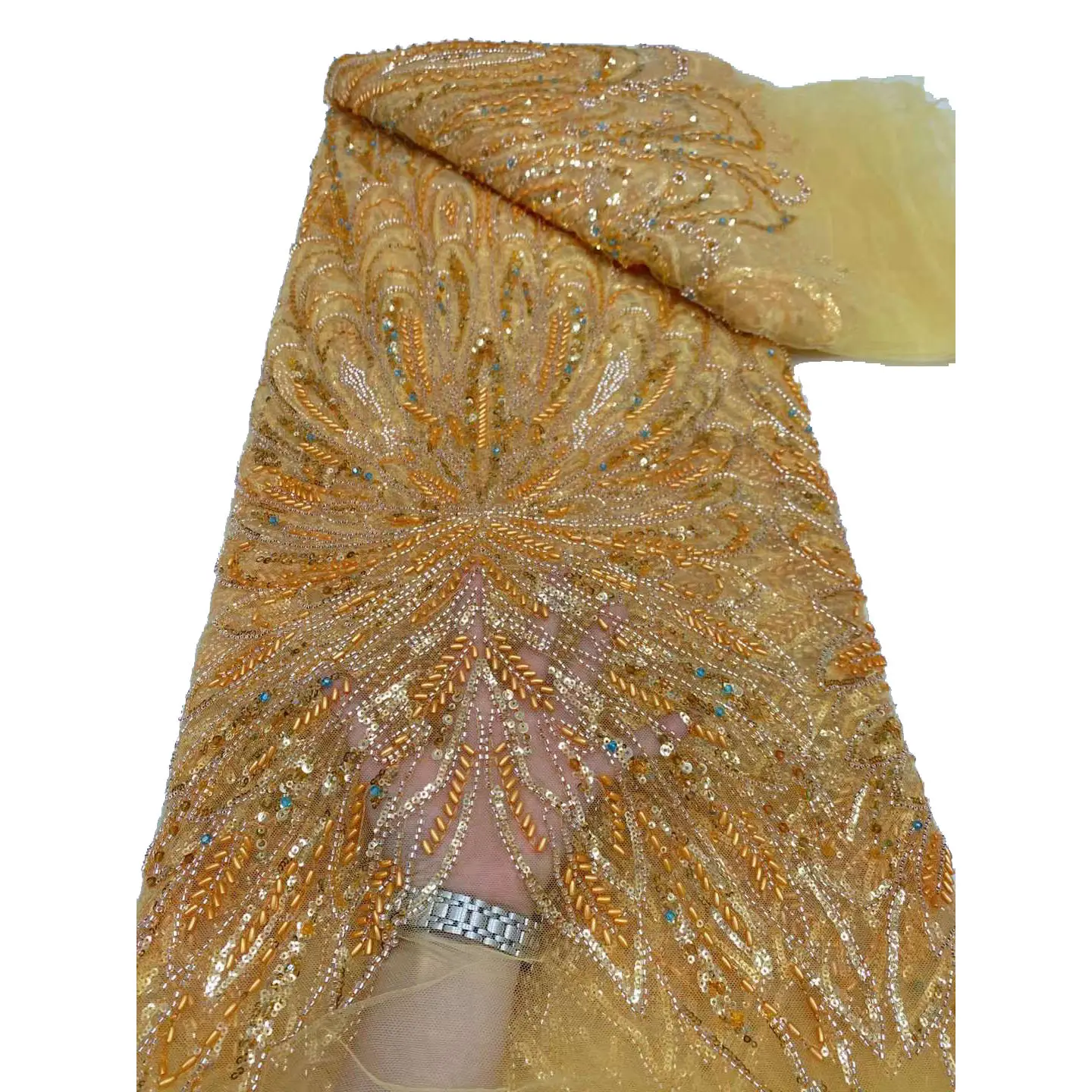ZeXiu all'ingrosso di moda ricamato con perline paillettes tessuto di pizzo africano 2024 di alta qualità nigeriano abito da sposa materiale francese
