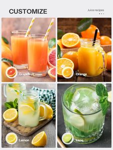 Appareils électroménagers 350ml citron vert Orange presse-agrumes cuisine électrique Rechargeable USB presse-fruits presse-agrumes agrumes agrumes citron presse-agrumes - Product Image 3