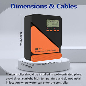 Chất lượng cao <span class=keywords><strong>MPPT</strong></span> 60A năng lượng mặt trời PV điều chỉnh 12V/24V <span class=keywords><strong>MPPT</strong></span> năng lượng mặt trời CHARGE CONTROLLER 60A - Product Image 5