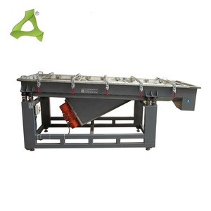 Butiran karet layar bergetar persegi panjang, mesin penyaring pasir bergetar CIP kayu penyaring plastik vibrator - Product Image 6