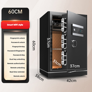 Chất Lượng Cao H60cm Mật Khẩu Điện Tử Sinh Trắc Học An Toàn Với Khóa Chìa Khóa Tùy Chỉnh Heavy-Duty Nhà Văn Phòng Trẻ Em Của Ngân Hàng Vault - Product Image 3