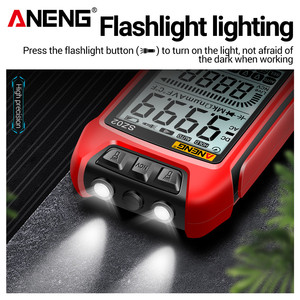 ANENG-multímetro <span class=keywords><strong>Digital</strong></span> SZ02, probador inteligente de Transistor, <span class=keywords><strong>9999</strong></span> recuentos de valores eficaces auténticos, medidor de capacitancia eléctrica automática, resistencia a la temperatura - Product Image 5