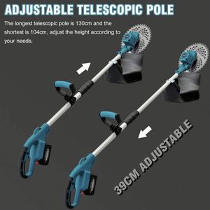 Industrial Grade Cordless Lawn Trimmer Weed <b>Walker</b> 21V Lawn Mower Grass Edger 3.0Ah Li-ion Battery Powered 3 Cutting Blade Types - Product Image 5