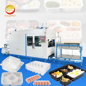 Máquina Termoformadora al Vacío para Plástico PVC PLA, Máquina para Fabricar Vajillas, Máquina para Hacer Bandejas de Plástico para Semillas - Product Image 1