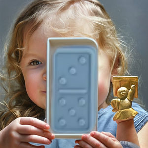 Blocchi educativi in Silicone SET <span class=keywords><strong>Domino</strong></span> giocattolo per bambini da 0 a 4 anni e da 5 a 7 anni - Product Image 2