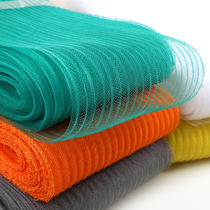 Phụ kiện may mặc trắng lông ngựa Bím Tóc nylon lưới lông ngựa Bím Tóc crinoline 6mm lông ngựa bện bán buôn - Product Image 1