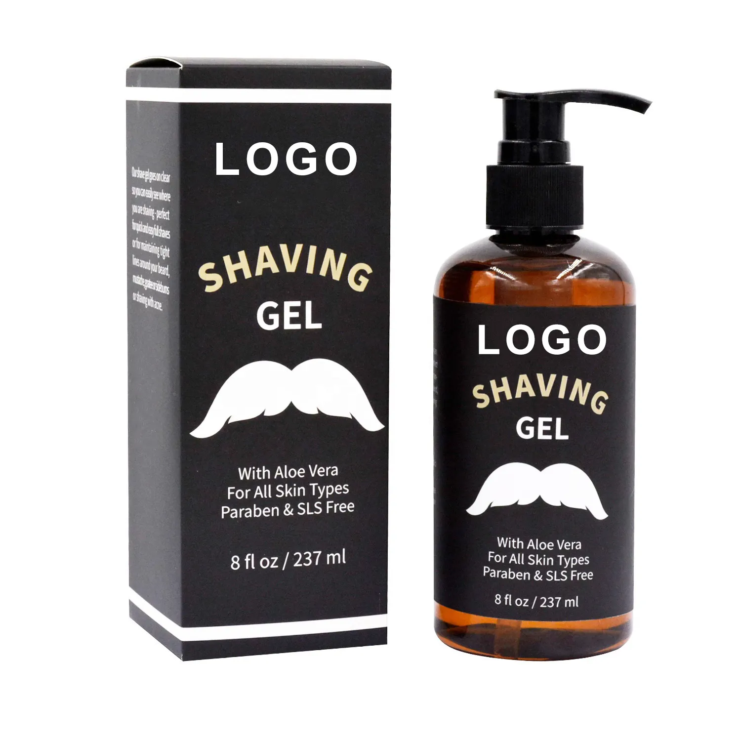 BLIW Private Label Organic Beard Hair Care Line Mens Shaving Cream Barber Shaving Gel For Men