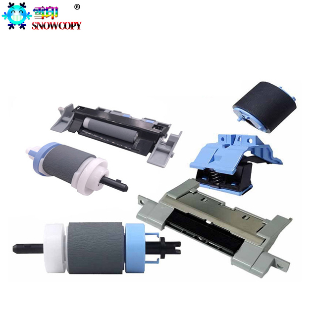 Tray Feed Pickup Roller Bypass Separatoin Pad Compatible for HP 5200 M 2727 5035 435 701 706 712 725 canon LBP3500 5225 775 725