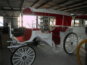 Chariot cheval moderne OEM, accessoire de décoration de noël, à pédales, pour touristes, en plein air, à vendre, - Product Image 5