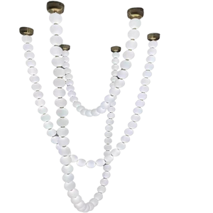 Custom moderno lineare perline in alabastro ciondolo Celling illuminazione lampadario per scale <span class=keywords><strong>soggiorno</strong></span> <span class=keywords><strong>cucina</strong></span> Hotel <span class=keywords><strong>arredamento</strong></span> - Product Image 2
