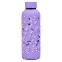 Thermos isotherme populaire en acier inoxydable avec logo personnalisé, 301-400 ml, à ouverture étroite, écologique, maintien thermique 12-24 heures, pour la rentrée scolaire