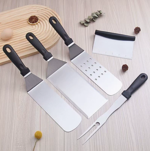 Juego de Espátulas para Plancha DF YJ de Acero Inoxidable - Kit de Accesorios para Plancha Plana - Product Image 2