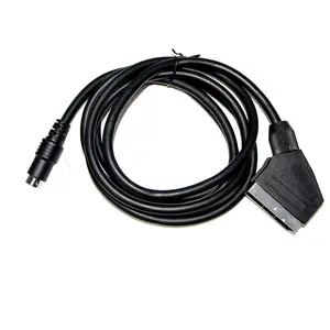 Ecendion Snoer Audio Video Kabel Mini 8 Pin 9 Pin Scart Mini Din Kabel Mannelijke Vrouwelijke Draad