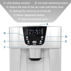 2 trong 1 nước quả 20kg Bullet <span class=keywords><strong>Ice</strong></span> làm nhà nhỏ thương mại <span class=keywords><strong>Ice</strong></span> Maker Máy cho doanh nghiệp giá tự động - Product Image 4