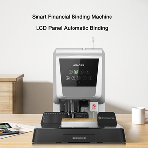 Machine Reliure Papier Financier Automatique 60mm d'épaisseur Machine à relier parfaite financière - Product Image 3