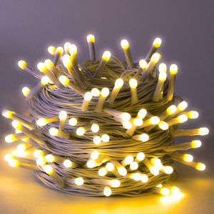 Guirlandes lumineuses LED à fil de cuivre blanc chaud, étanches, pour l'intérieur et l'extérieur, pour la chambre à coucher, le jardin, les mariages, les fêtes, la décoration de vacances - Product Image 1