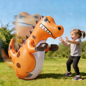 Sac de frappe gonflable dinosaure ultime pour enfants, 47 pouces, sac de frappe gonflable pour les 3 à 14 ans, jouet rebondissant, cadeau - Product Image 6