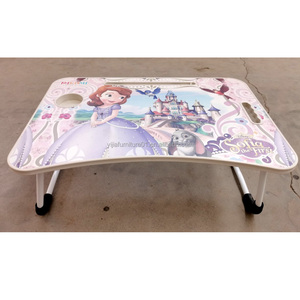 Küçük katlanabilir dizüstü bilgisayar masası yatak odası oturma odası veya ev ofis ve okul çalışması kullanımı için daire - Product Image 1