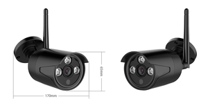 Kit telecamera IP di sicurezza 3MP Wireless CCTV con 4CH Wifi NVR bidirezionale Audio e sensore CMOS per sistemi di sorveglianza - Product Image 2