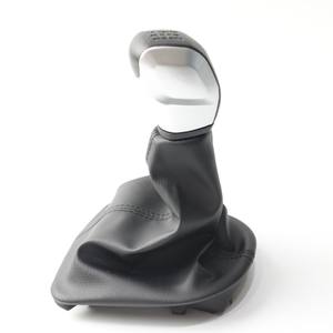 Perilla de cambio de marchas, palanca de cambios, Bola de mano para <span class=keywords><strong>Peugeot</strong></span> 307 301 206 207 408 <span class=keywords><strong>308</strong></span> 508 2008, Funda de cuero para <span class=keywords><strong>maletero</strong></span> - Product Image 2