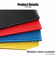 Tigerwings Personnalisé Hvana Club Coloré PVC Whisky Macallan Absolute Bar Tapis En Caoutchouc Souple Cocktail Accessoire