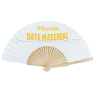 High Quality Summer Portable Hand Fan Custom Logo Wood Silk Folding Love Style Wood Crafts Wooden Boxes Wall Signs