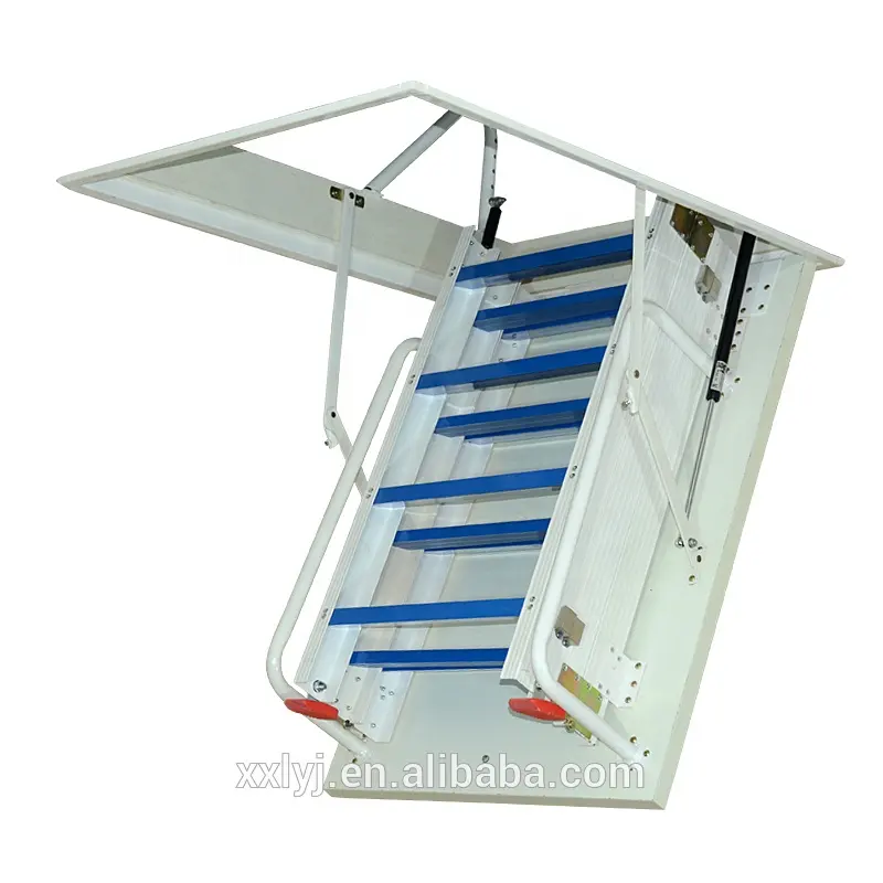 Hot in America Aluminium Alloy portable Ladder For House Attic Loft