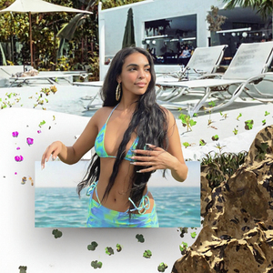 Ensemble 2 pièces brésilien 2027 : Haut dos nu imprimé et jupe décontractée, maillot de bain sexy, robe de plage, bikini - Product Image 2