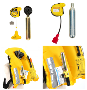 Portable 33g 16g 17g <strong>24g</strong> 55g 60g Gram Steel <strong>CO2</strong> <strong>Cartridge</strong> 1/2 UNF Threaded Low Pressure Inflatable <strong>Life</strong> Jacket <strong>Vest</strong> Refill - Product Image 6