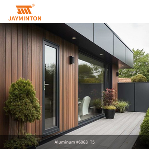 Thiết kế hiện đại gỗ ngoài trời tấm Ốp nhôm bên ngoài bức tường đối với trang chủ - Product Image 6