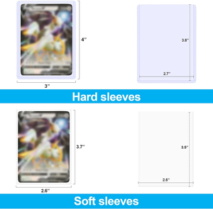 Vente en gros quantité minimale <span class=keywords><strong>de</strong></span> commande bas Emballage personnalisable Conception libre 3*4 Transparent <span class=keywords><strong>Elite</strong></span> Trainers Top Loader avec 100 pochettes <span class=keywords><strong>de</strong></span> cartes - Product Image 2