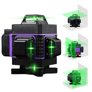<span class=keywords><strong>Nivel</strong></span> láser, herramienta de nivelación de 16 líneas, Línea Verde, rotativa 4D, nivelado automático, 360, Horizontal y Vertical, nivelador de pared superpotente - Product Image 6