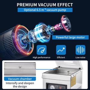 Máquina Selladora al Vacío Dz-260c para Alimentos, Carne, Frutas y Verduras - Compre Máquinas de Envasado al Vacío - Product Image 2