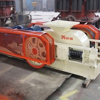 Prix bon marché des déchets de construction charbon à double rouleau concasseur capacité du fabricant 50-100Tph verre sel laitier broyeur à double rouleau
