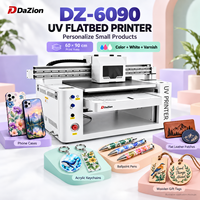 Model Baru 2026 60CM*90CM Warna Putih Pernis untuk Blok Foto Akrilik Alas Gelas Kayu Hadiah Kustom DZ-6090 Printer UV Flatbed