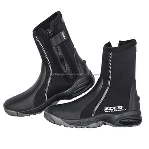 Hombres reciclados 3Mm 5Mm negro pesca caza antideslizante goma traje húmedo suela zapatos <span class=keywords><strong>para</strong></span> <span class=keywords><strong>aletas</strong></span> playa seguridad neopreno Surf buceo botas - Product Image 4