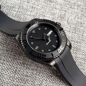 Reloj de Buceo 904L con PVD Negro, 40 mm, Movimiento Automático SW200, Bisel de Cerámica, Cristal de Zafiro, Logotipo Personalizado, Reloj Mecánico, Listo para Enviar - Product Image 5
